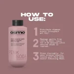 Osmo Pink Soda Shampoo 400ml - Image 3